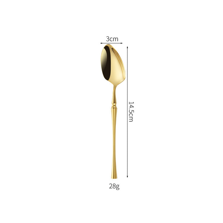 Luxurious and Elegant Dessert Knife with Precision Blade Bowlift