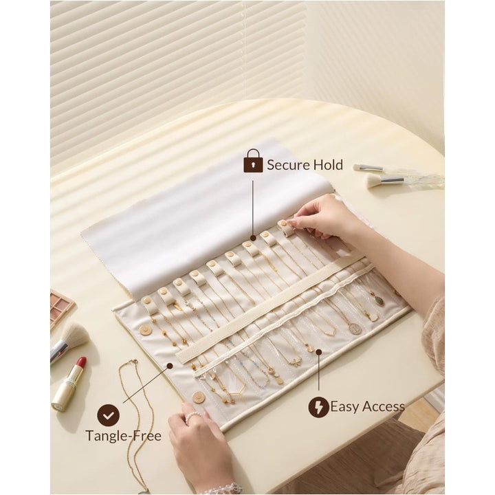 Elegant Jewelry Organizer Case Bowlift