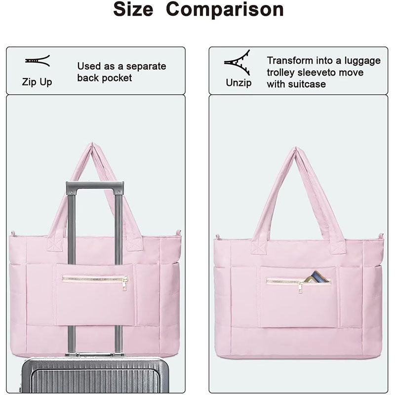 Tote bag with versatile compartments Bowlift
