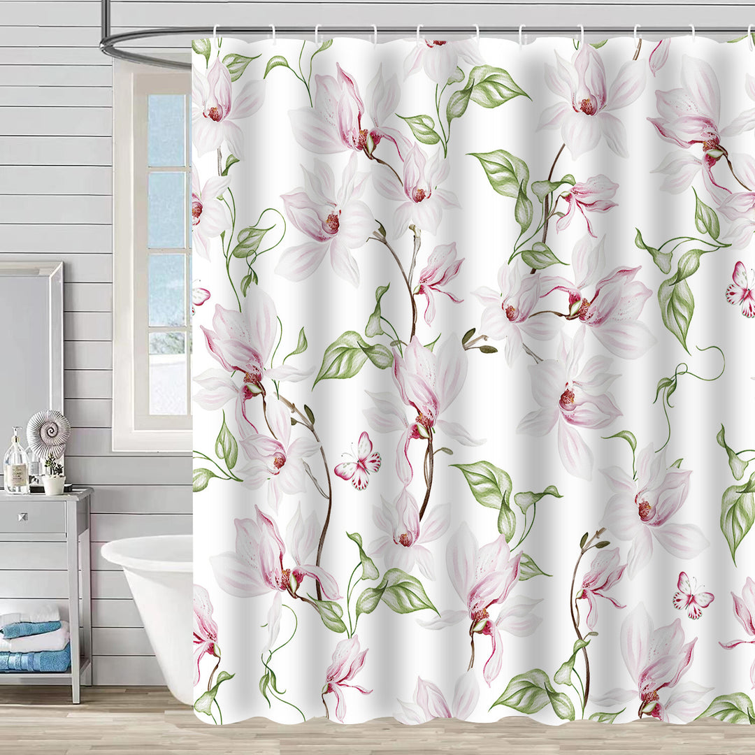 Botanical Garden Shower Curtain Bowlift
