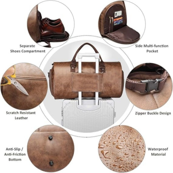 Premium Travel Garment Duffel Bag Bowlift