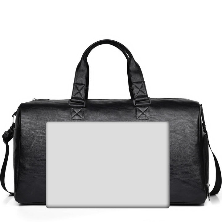 Premium Leather Travel Duffel Bag Bowlift 1785731502