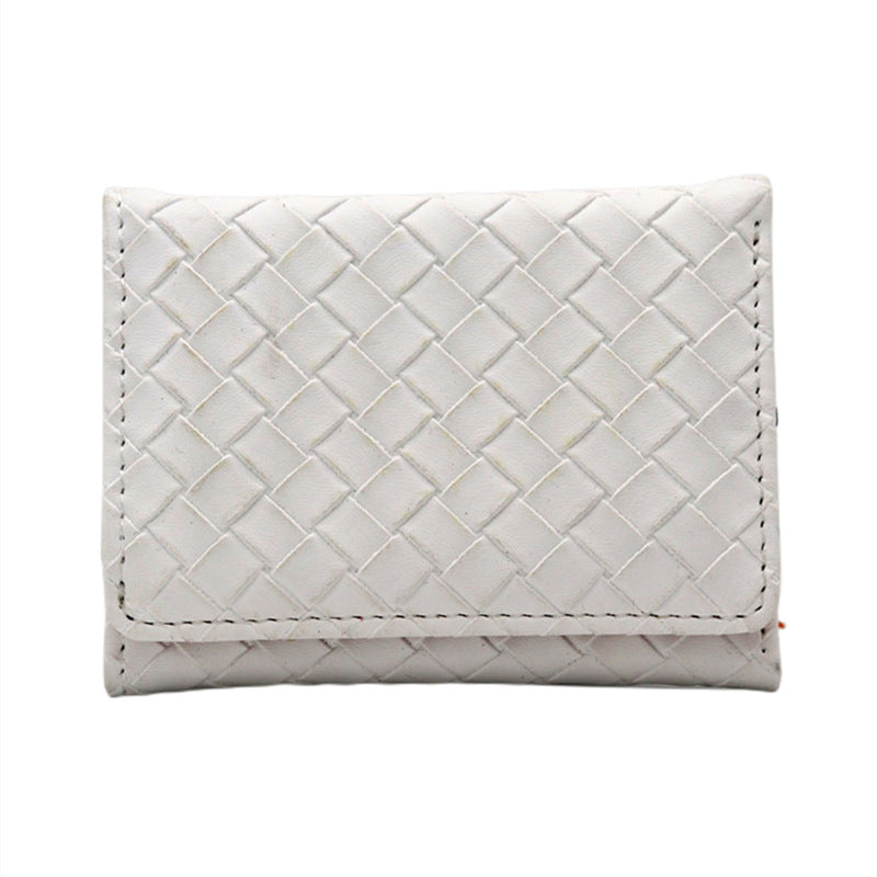 Textured Compact Wallet
