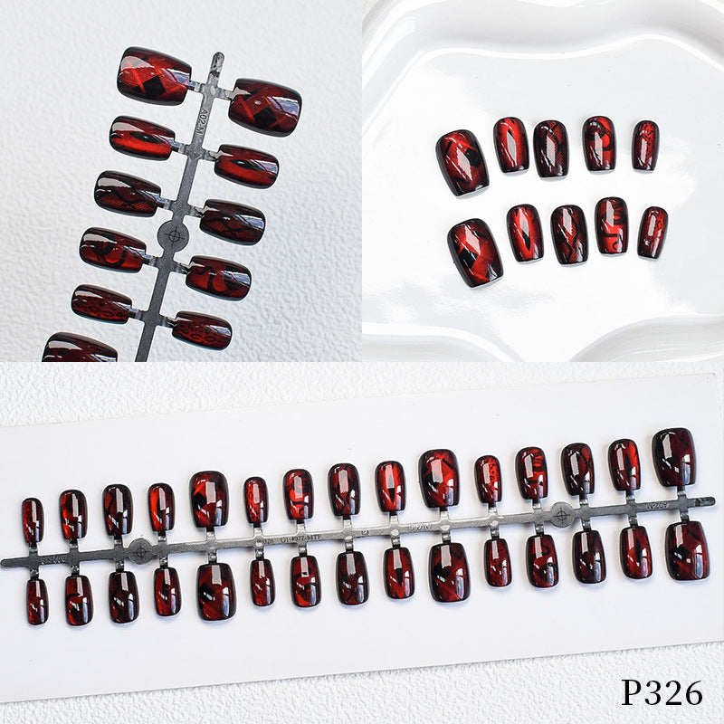 Artistic Press-On Nail Tips Bowlift