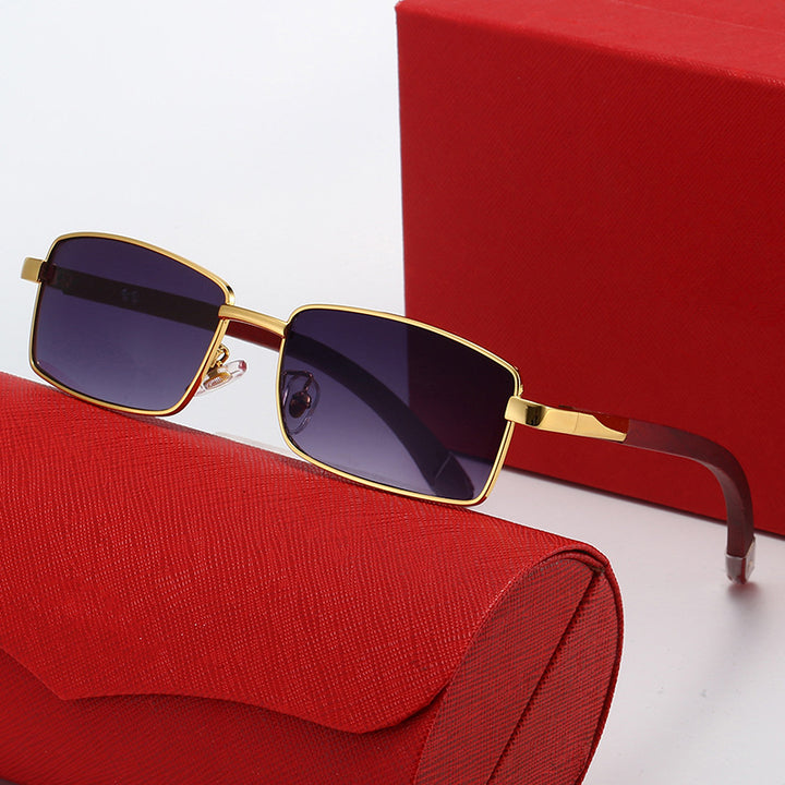 Women's fashionable sunglasses with stylish metal and plastic frame Bowlift