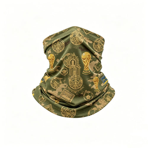 Ladies multifunctional sports neck scarf in camouflage design Bowlift