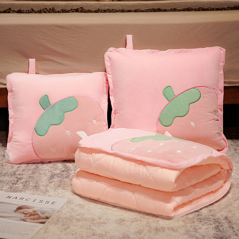Plush Cushion Set with Cactus Design Bowlift