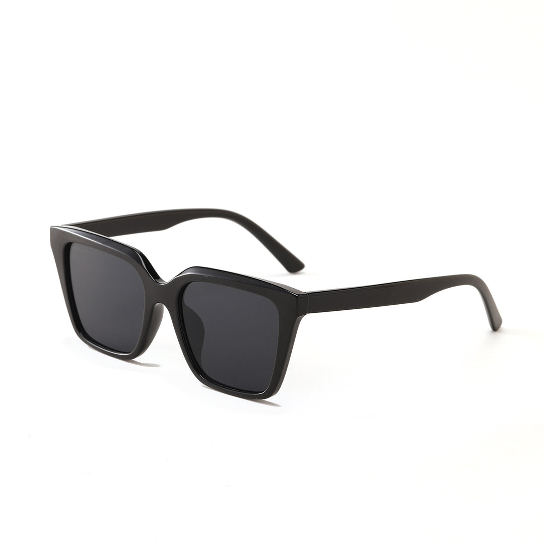 Women's geometric sunglasses with protective UV filter and stylish tortoiseshell design Bowlift