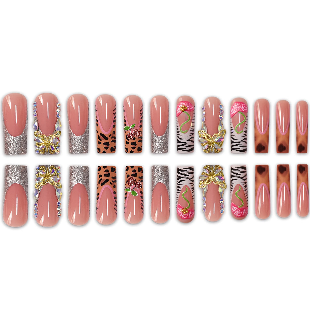 Decorative 3D Nail Extension Set Bowlift