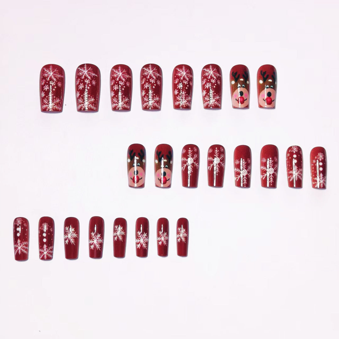 Festive Holiday-Themed Nail Art Bowlift 1788155398