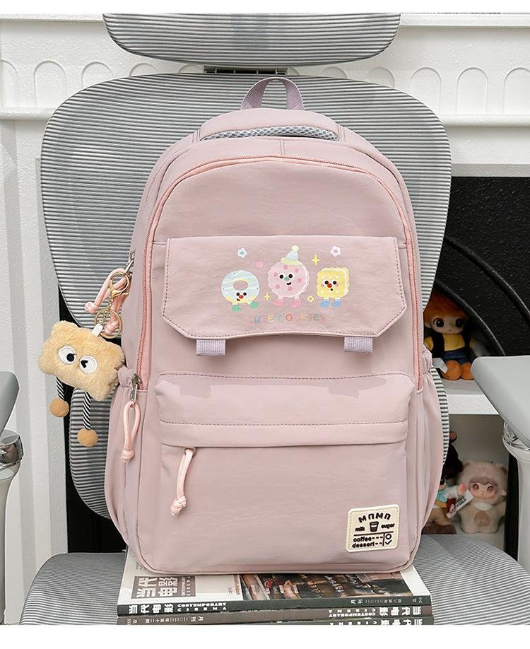 Whimsical Snack-Themed Backpack Bowlift