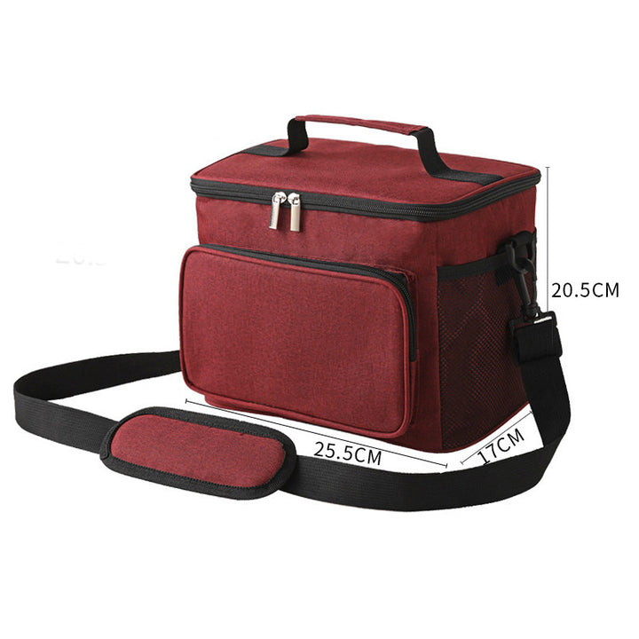 Women's Insulated Cooler Bag with Practical Carry Handle and Versatile Compartments Bowlift
