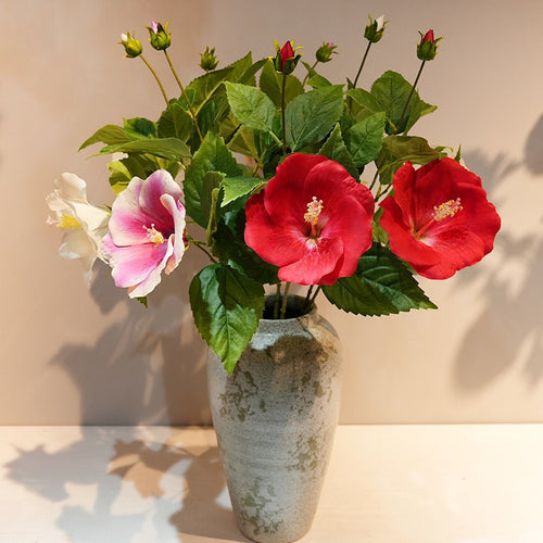 Artificial Hibiscus Flower Bowlift