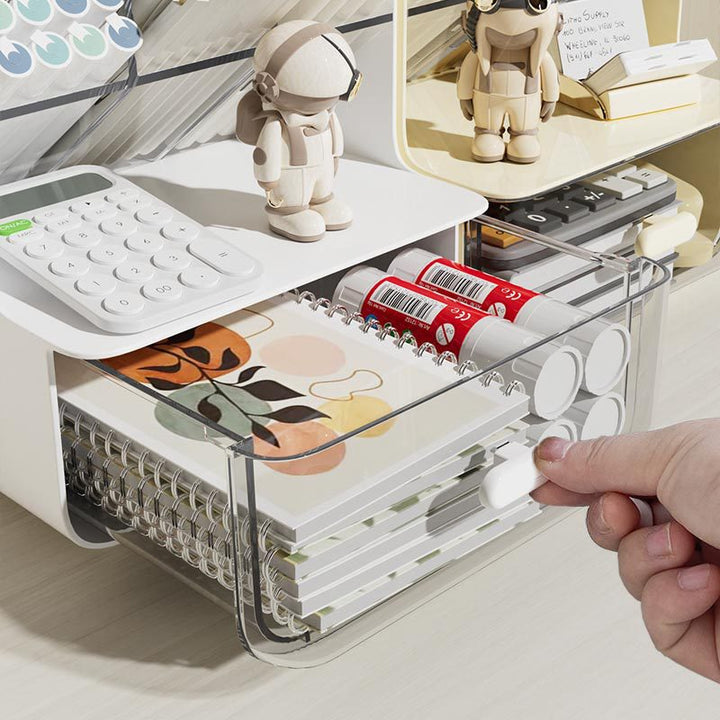 Desk Organizer with Multi-Compartment Storage Bowlift