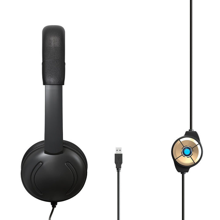 Professional USB Communication Headset Bowlift