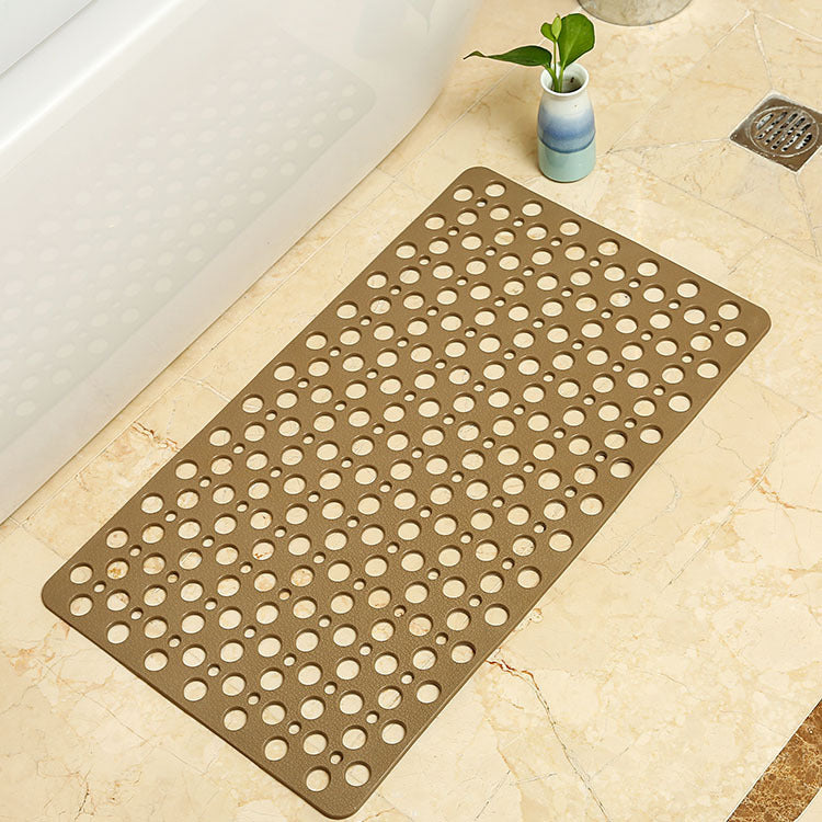 Drainage Bath Mat with Perforated Anti-Slip Surface Bowlift