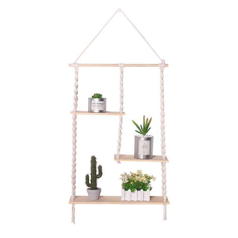 Multi-Tier Hanging Plant Shelf