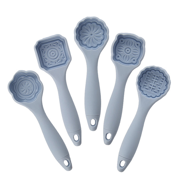 Silicone Cookie Stamp Set with Various Patterns Bowlift