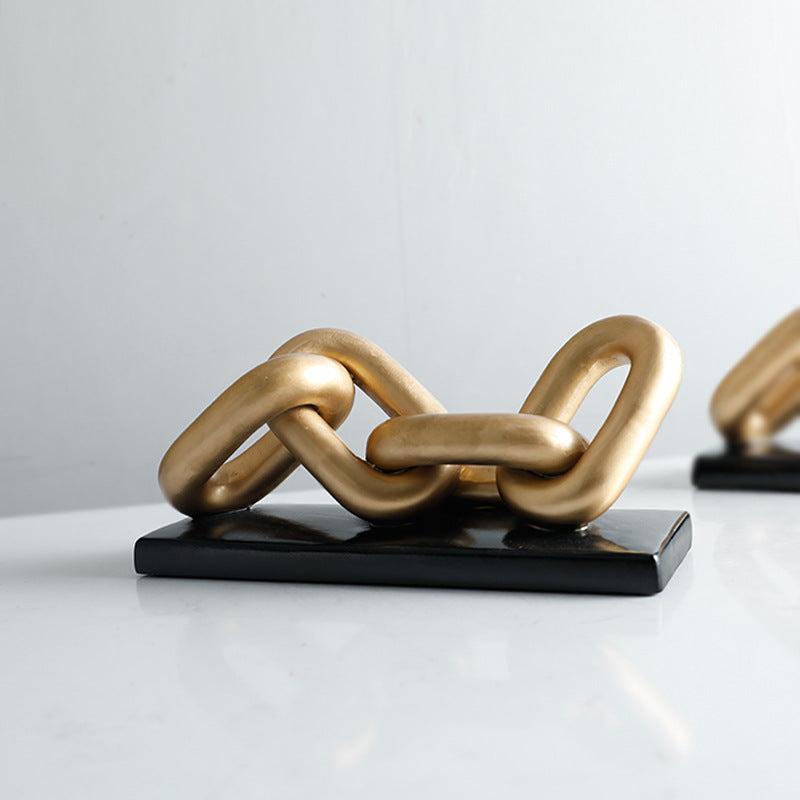 Artistic Chain Sculpture