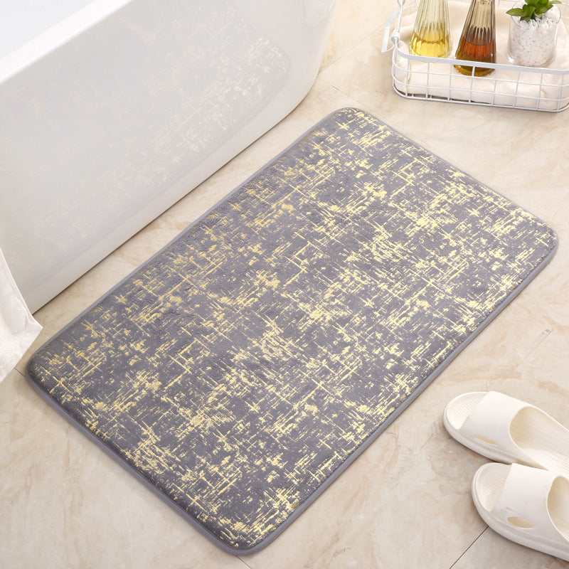 Elegant Textured Luxury Bath Mat