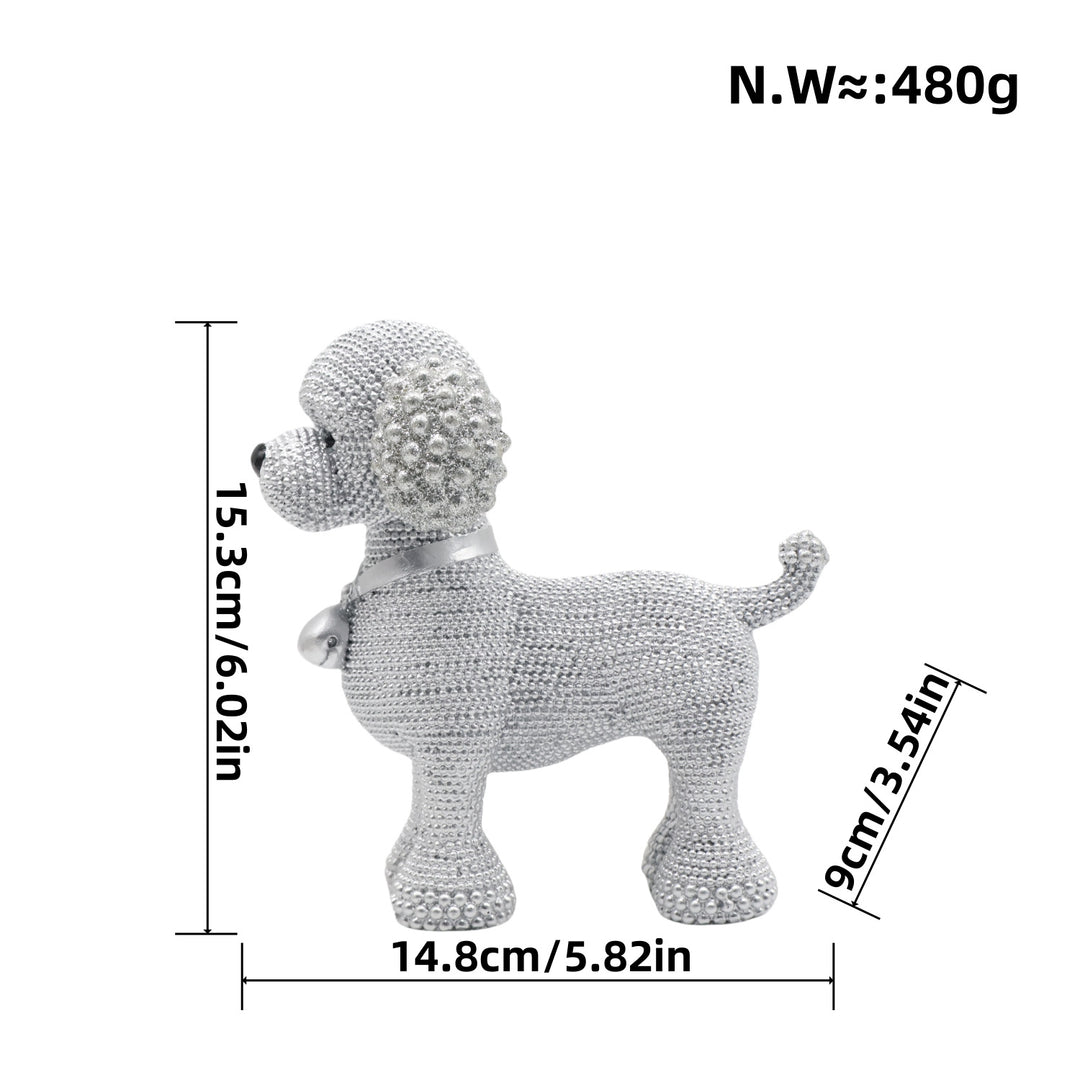 Decorative Dog Sculpture Bowlift