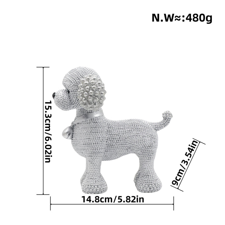 Decorative Dog Sculpture Bowlift