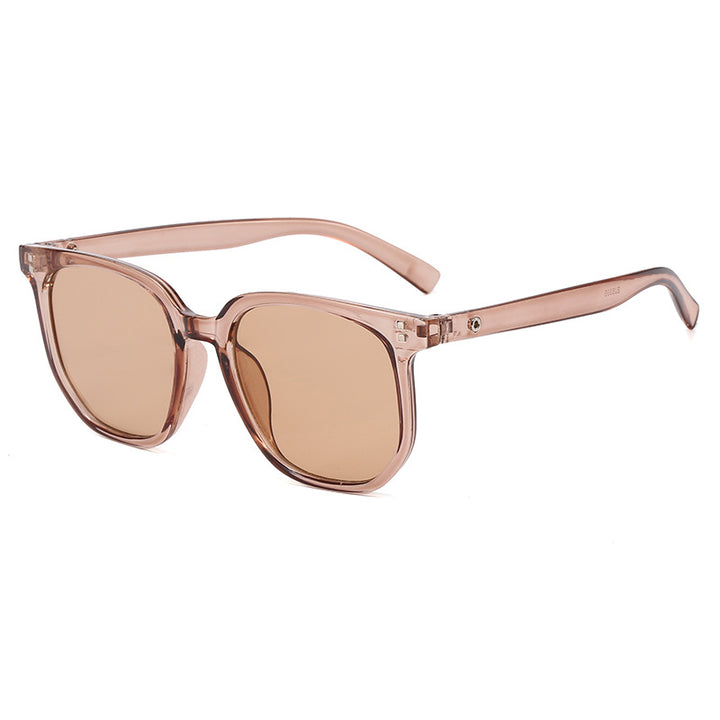 Ladies trendy square sunglasses with robust plastic frame Bowlift
