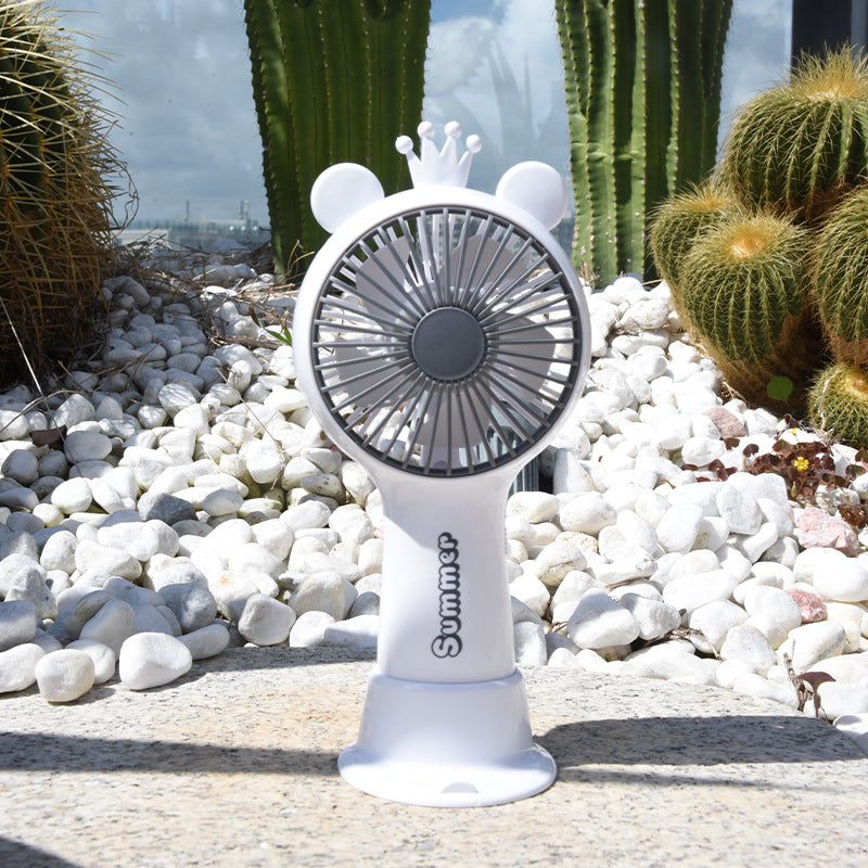 Cute Portable Handheld Fan Bowlift