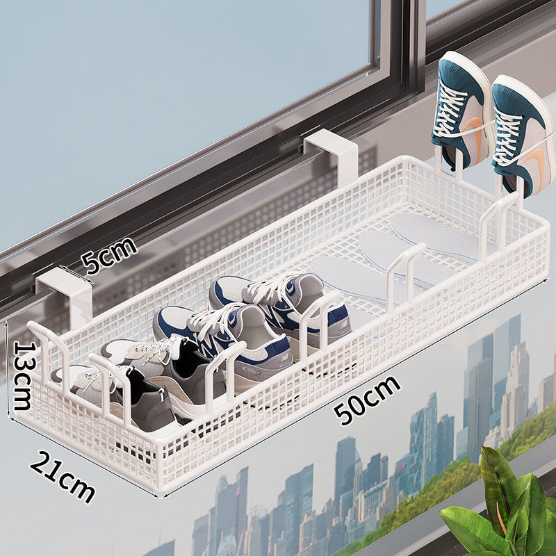 Adjustable Over-The-Door Shoe Organizer Bowlift