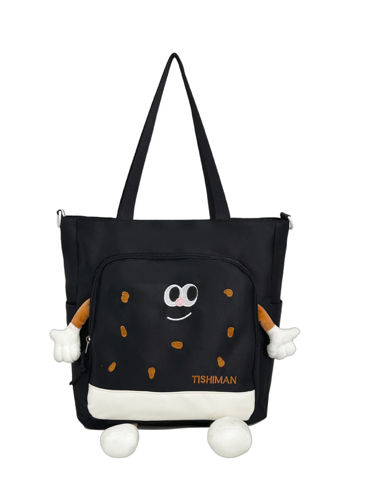 Playful Plush Character Backpack Bowlift