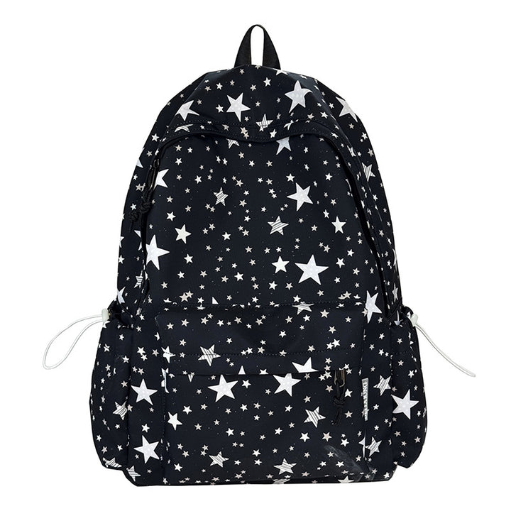 Star-Patterned Everyday Backpack Bowlift