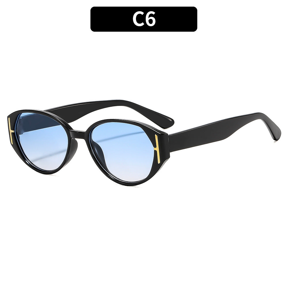 Sleek Cat-Eye Sunglasses