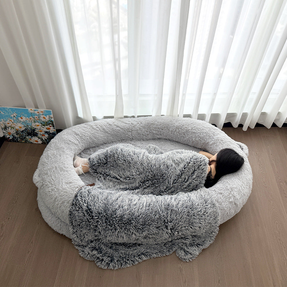 Orthopedic Plush dog bed