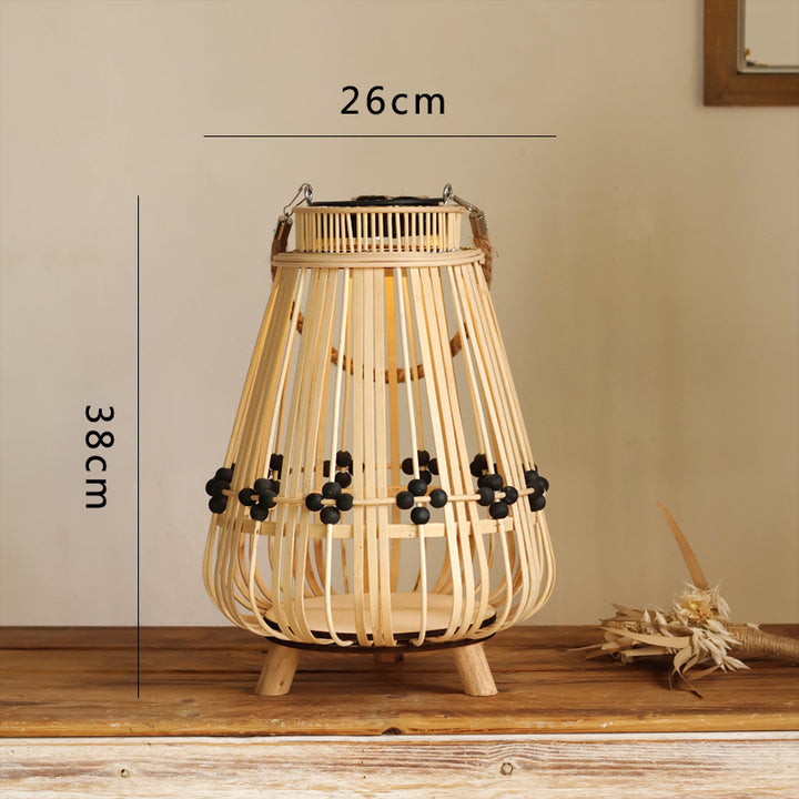 Handcrafted wooden lantern Bowlift