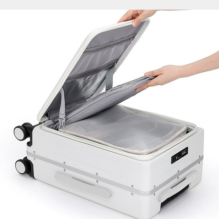 Sleek Spinner Carry-On Suitcase