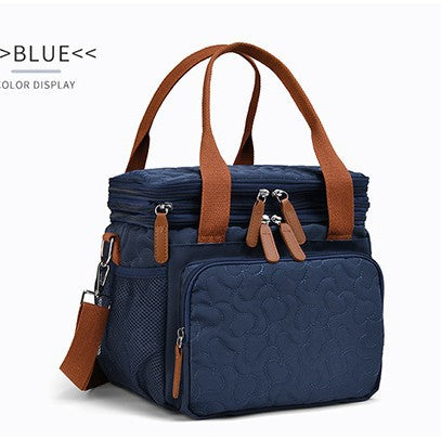 Insulated Multi-Compartment Lunch Tote Bowlift
