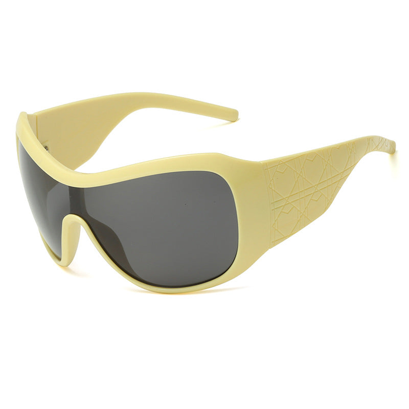 Men's Sporty Wraparound Sunglasses Bowlift