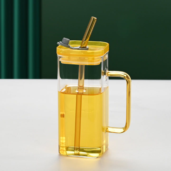 Women's drinking container with innovative lid system and integrated straw Bowlift