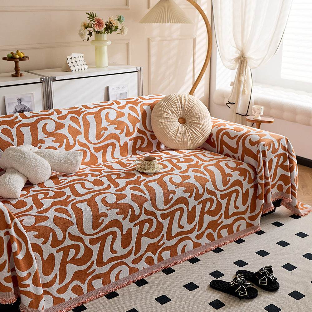 Artistic Woven Sofa Throw Blanket