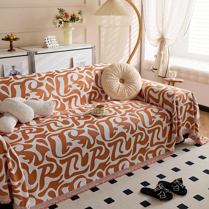 Artistic Woven Sofa Throw Blanket
