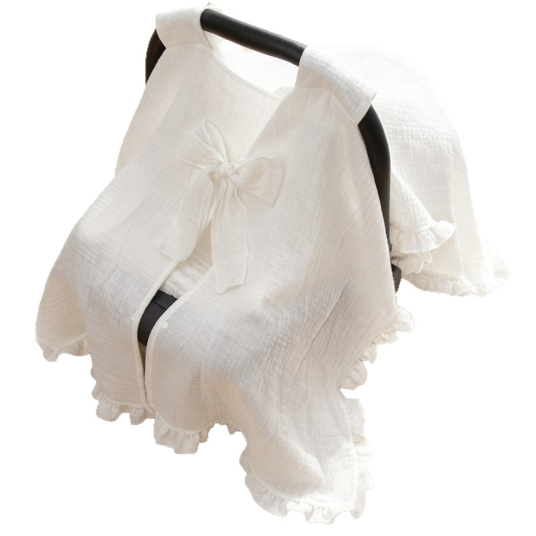 Premium Muslin Baby Car Seat Cover Bowlift