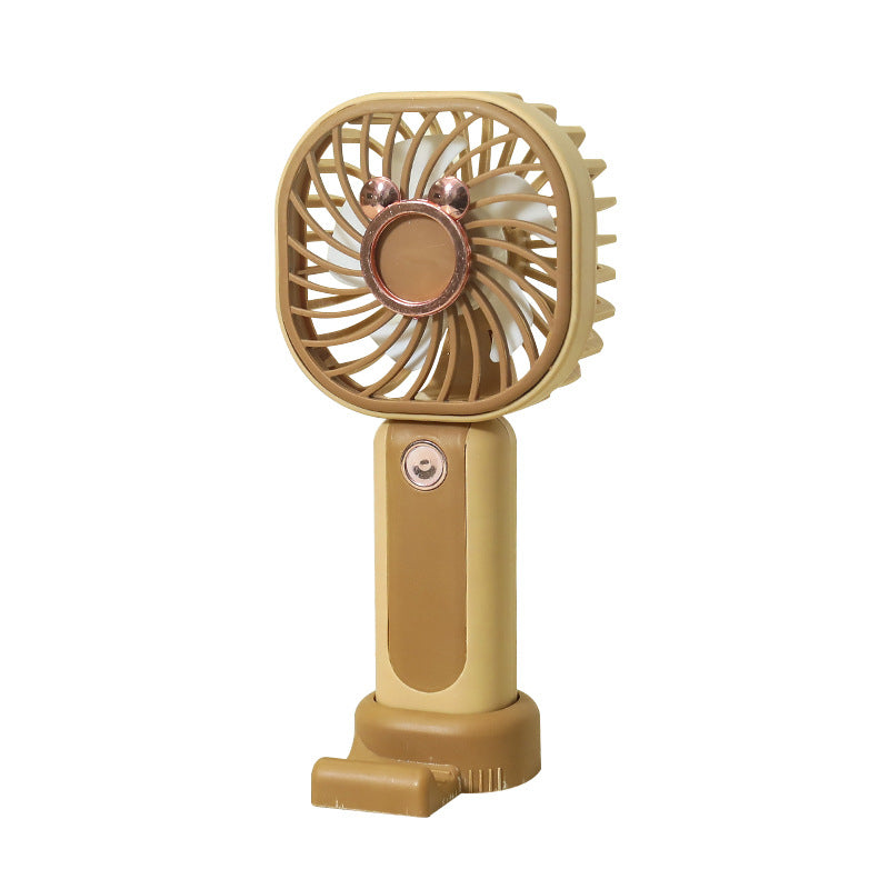 Ladies Portable Mini USB Fan with Flexible Head Rotation Bowlift
