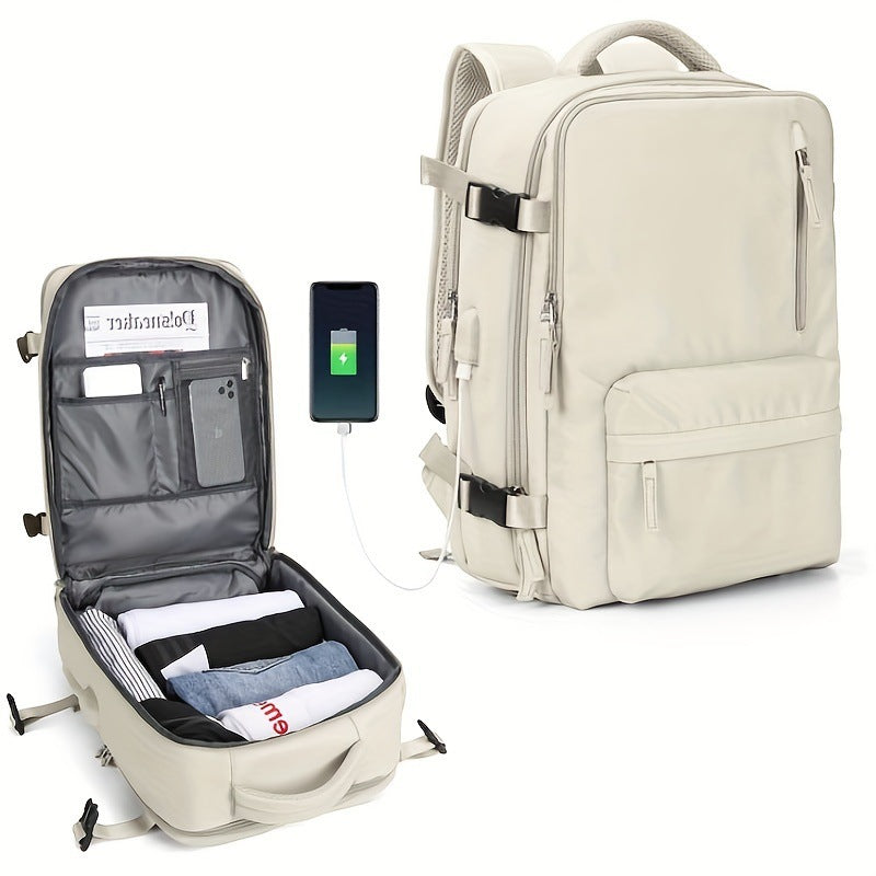 Multifunctional Travel Backpack with Insulated Laptop Compartment Bowlift