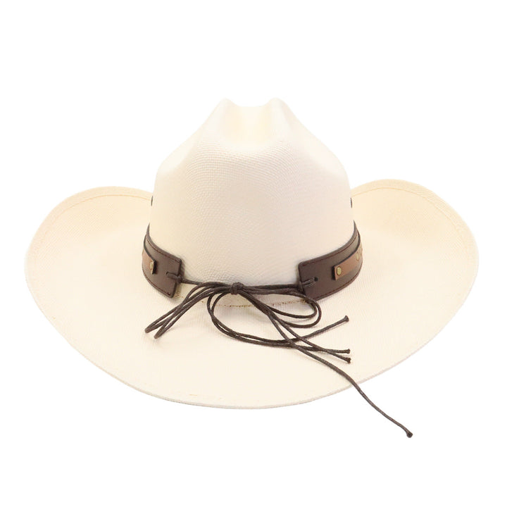 Turquoise Straw Western Hat | Bowlift