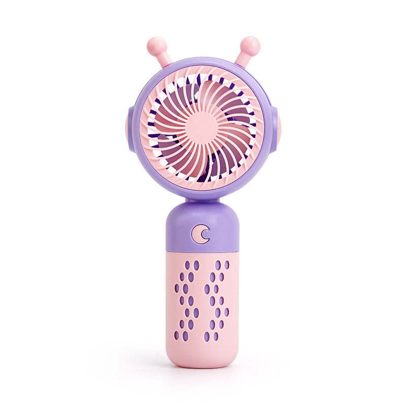 Women's Portable Mini Fan with Cat Ears Bowlift