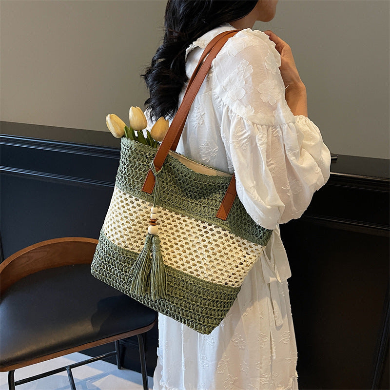 Stylish Macramé Shopping Bag Bowlift