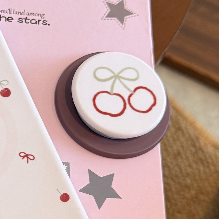 Coaster with cherry motif Bowlift