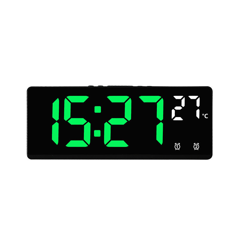 Digital alarm clock with temperature sensor and mirror function Bowlift