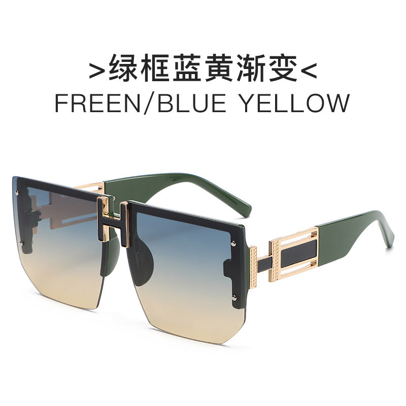 Women futuristic square sunglasses Bowlift