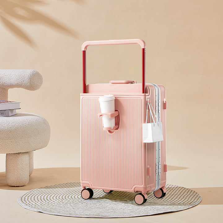 Compact Rolling Cabin Suitcase Bowlift